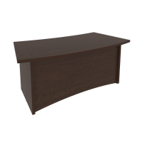 Стол руководителя криволинейный First KSR-2 (венге Цаво)